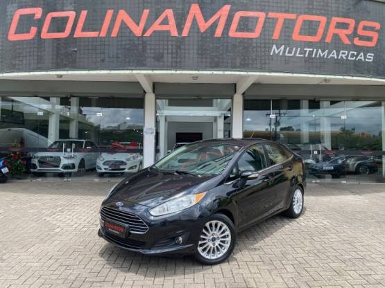 FORD - FIESTA - 2014/2014 - Preta - R$ 47.900,00