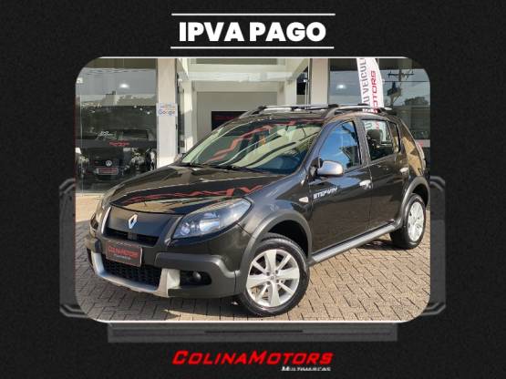 RENAULT - SANDERO - 2012/2012 - Preta - R$ 39.900,00