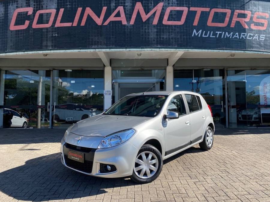 RENAULT - SANDERO - 2012/2013 - Prata - R$ 42.900,00