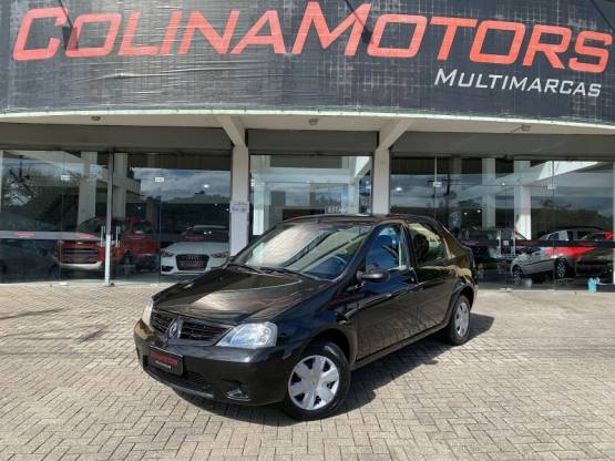 RENAULT - LOGAN - 2008/2008 - Preta - R$ 24.900,00