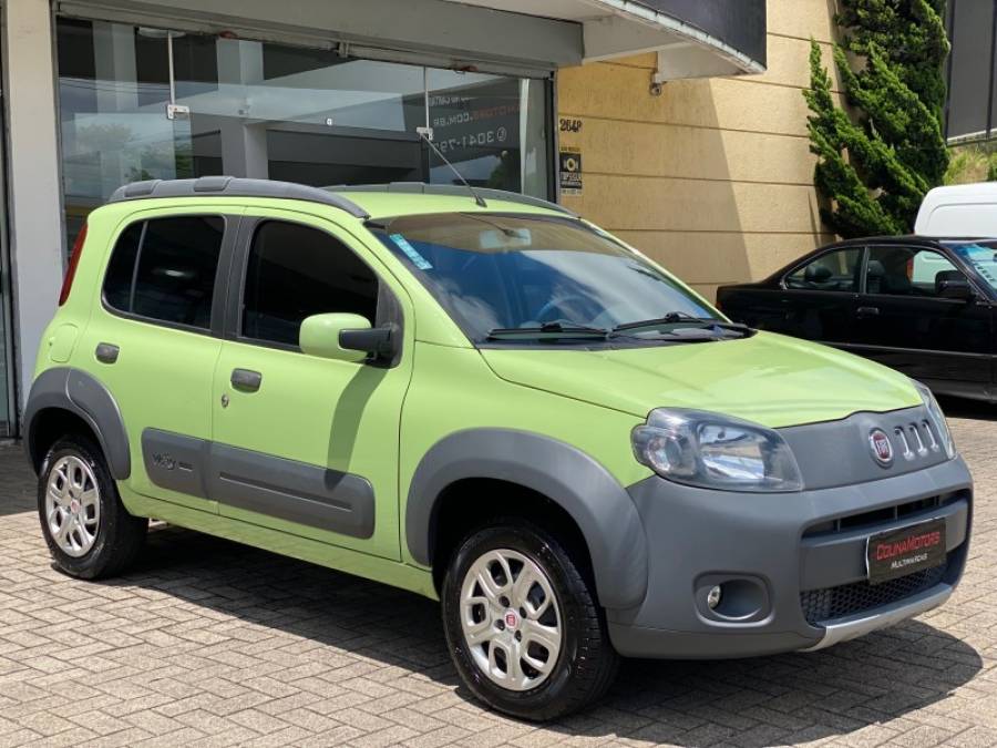 FIAT - UNO - 2011/2011 - Verde - R$ 37.900,00