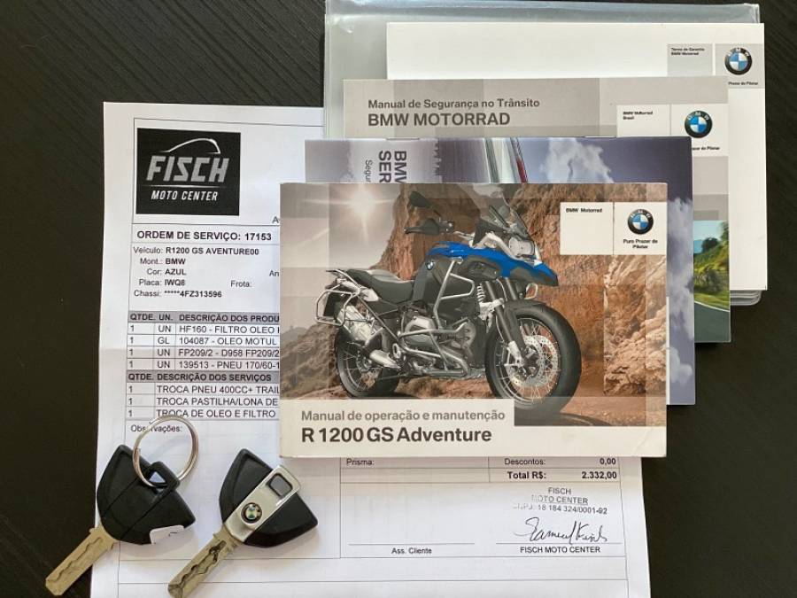 BMW - R 1200 - 2015/2015 - Azul - R$ 63.900,00