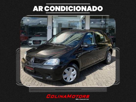 RENAULT - LOGAN - 2008/2008 - Preta - R$ 23.900,00