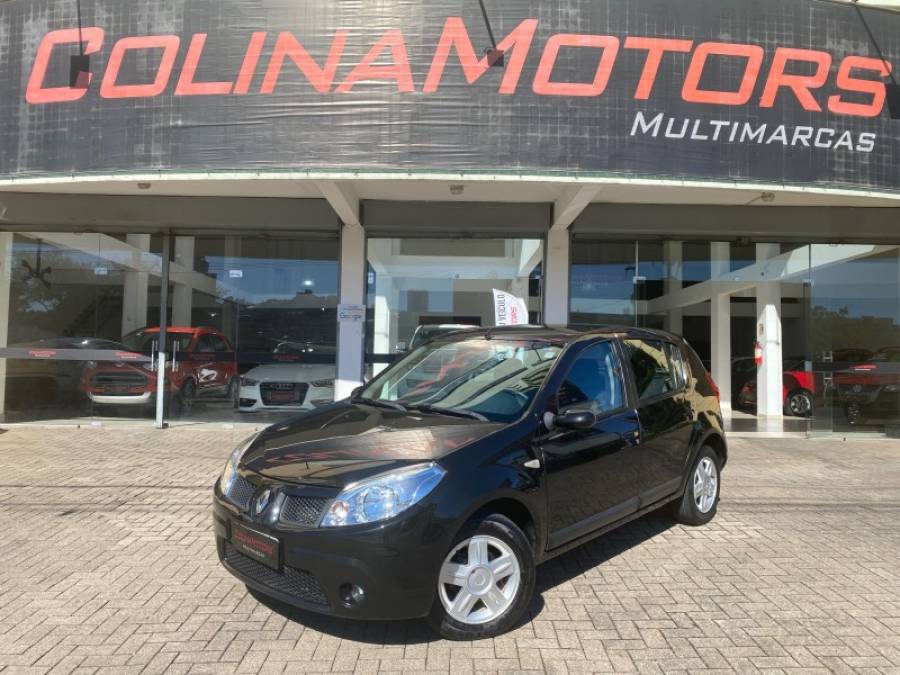 RENAULT - SANDERO - 2009/2009 - Preta - R$ 31.900,00