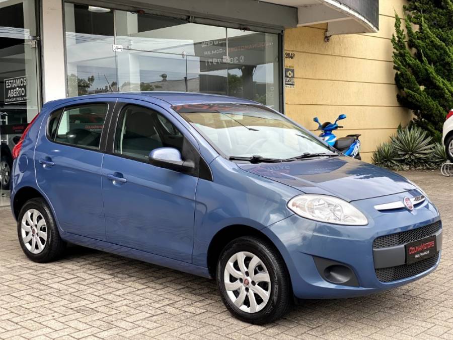 FIAT - PALIO - 2014/2015 - Azul - R$ 40.900,00