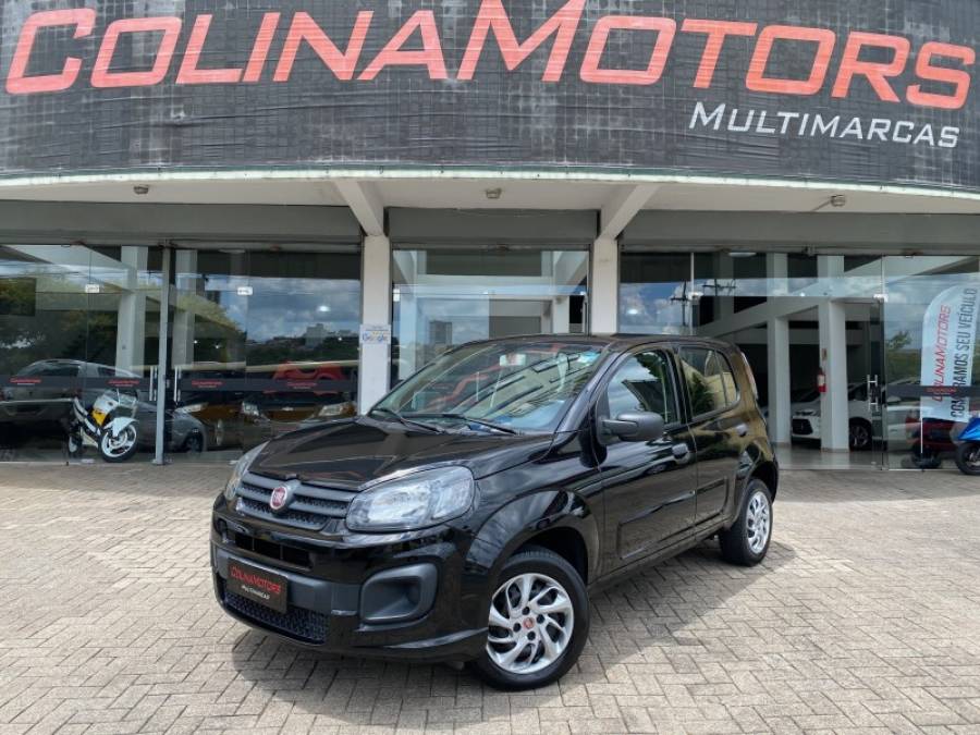 FIAT - UNO - 2018/2018 - Preta - R$ 40.900,00