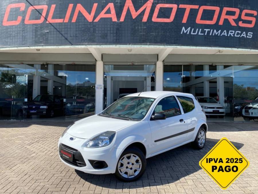 FORD - KA - 2012/2013 - Branca - R$ 28.900,00