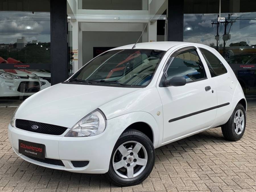 FORD - KA - 2004/2005 - Branca - R$ 19.900,00