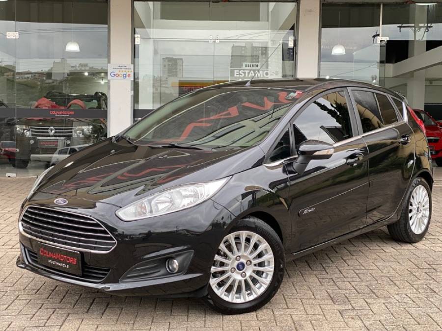 FORD - FIESTA - 2014/2014 - Preta - R$ 47.900,00