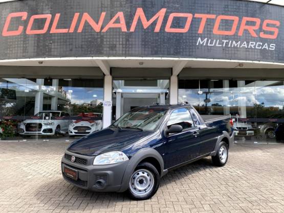 FIAT - STRADA - 2015/2015 - Azul - R$ 49.900,00