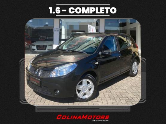 RENAULT - SANDERO - 2009/2009 - Preta - R$ 30.900,00