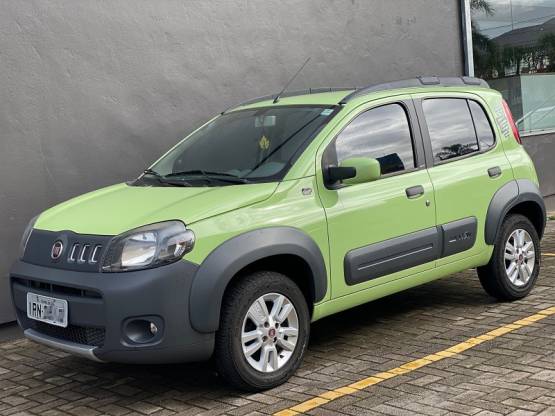 FIAT - UNO - 2011/2011 - Verde - R$ 34.900,00