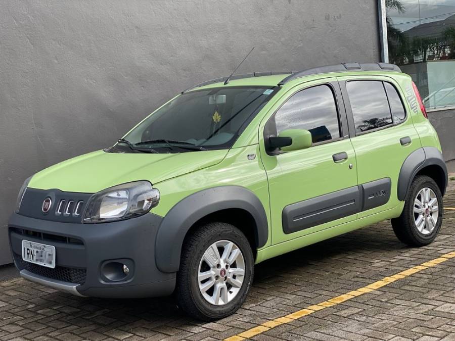 FIAT - UNO - 2011/2011 - Verde - R$ 34.900,00