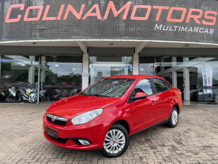 FIAT - GRAND SIENA - 2015/2015 - Vermelha - R$ 42.900,00
