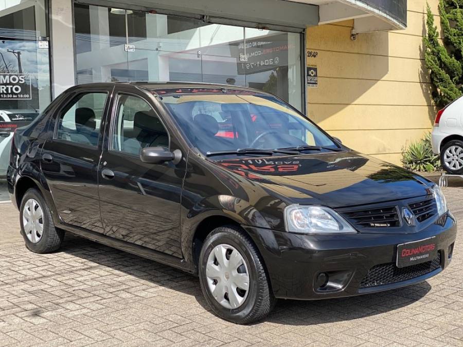 RENAULT - LOGAN - 2008/2008 - Preta - R$ 23.900,00
