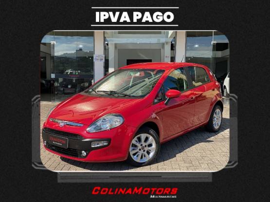 FIAT - PUNTO - 2012/2013 - Vermelha - R$ 39.900,00