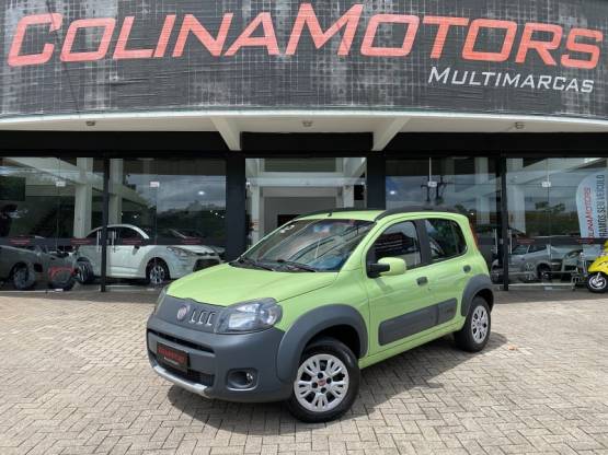 FIAT - UNO - 2012/2012 - Verde - R$ 36.900,00