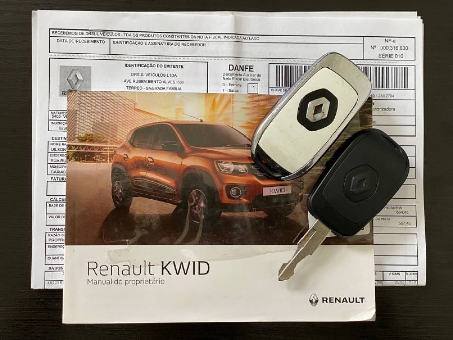 RENAULT - KWID - 2019/2019 - Branca - R$ 41.900,00