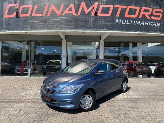 CHEVROLET - ONIX - 2014/2015 - Azul - R$ 46.900,00
