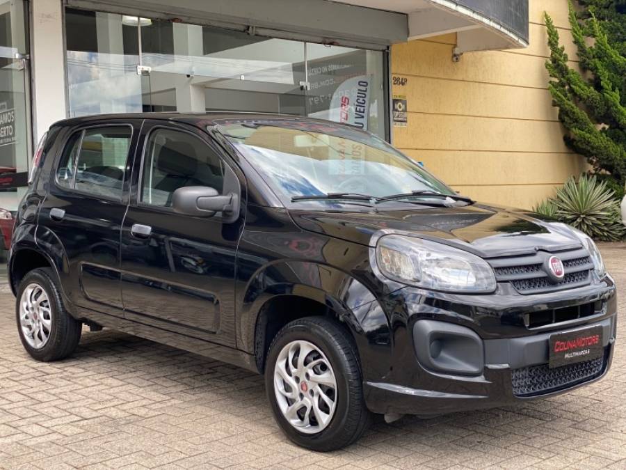 FIAT - UNO - 2018/2018 - Preta - R$ 40.900,00