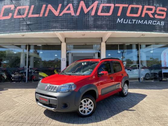 FIAT - UNO - 2014/2014 - Vermelha - R$ 35.900,00
