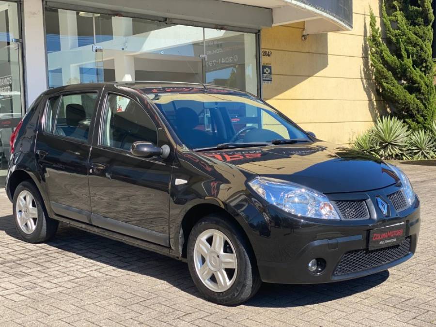 RENAULT - SANDERO - 2009/2009 - Preta - R$ 31.900,00