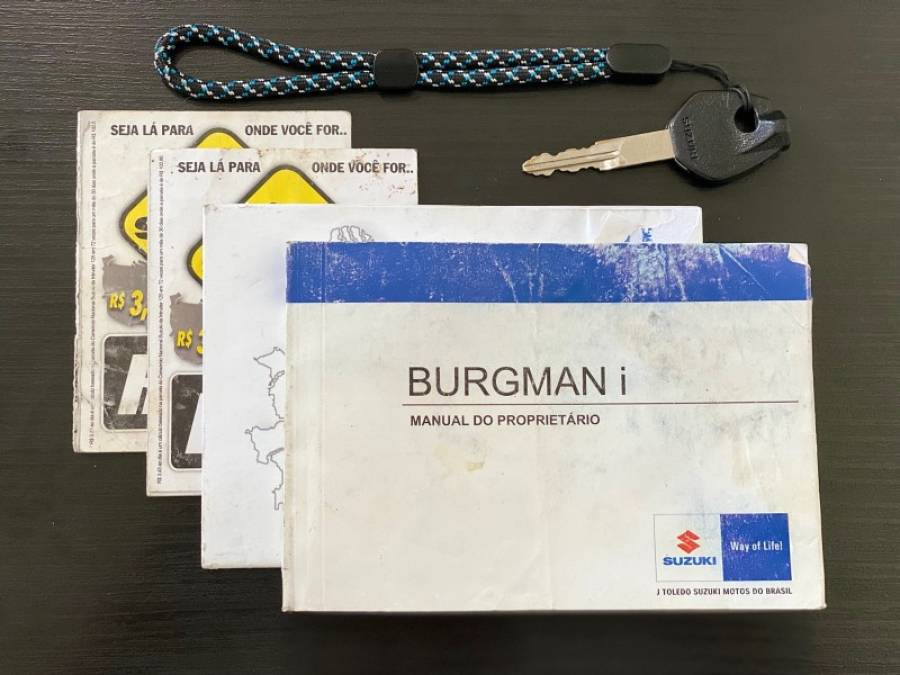 SUZUKI - BURGMAN - 2013/2014 - Amarela - R$ 9.900,00