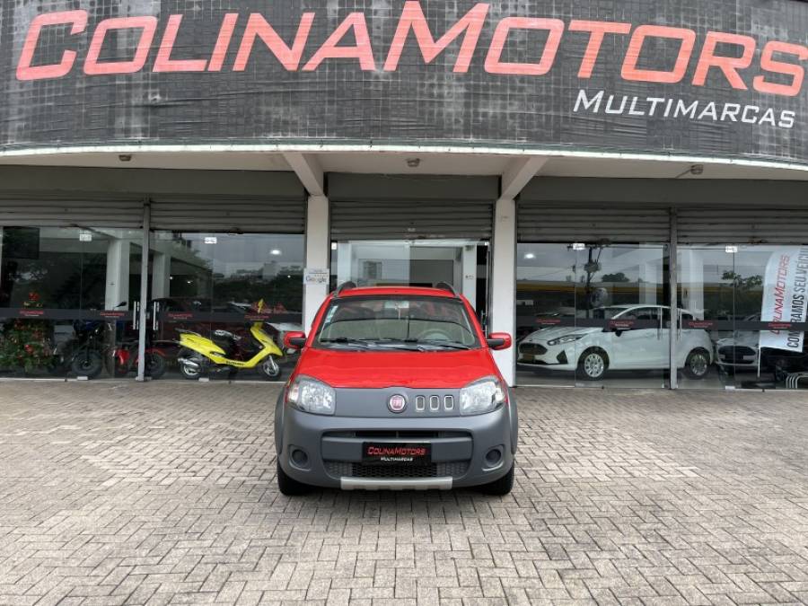 FIAT - UNO - 2014/2014 - Vermelha - R$ 35.900,00