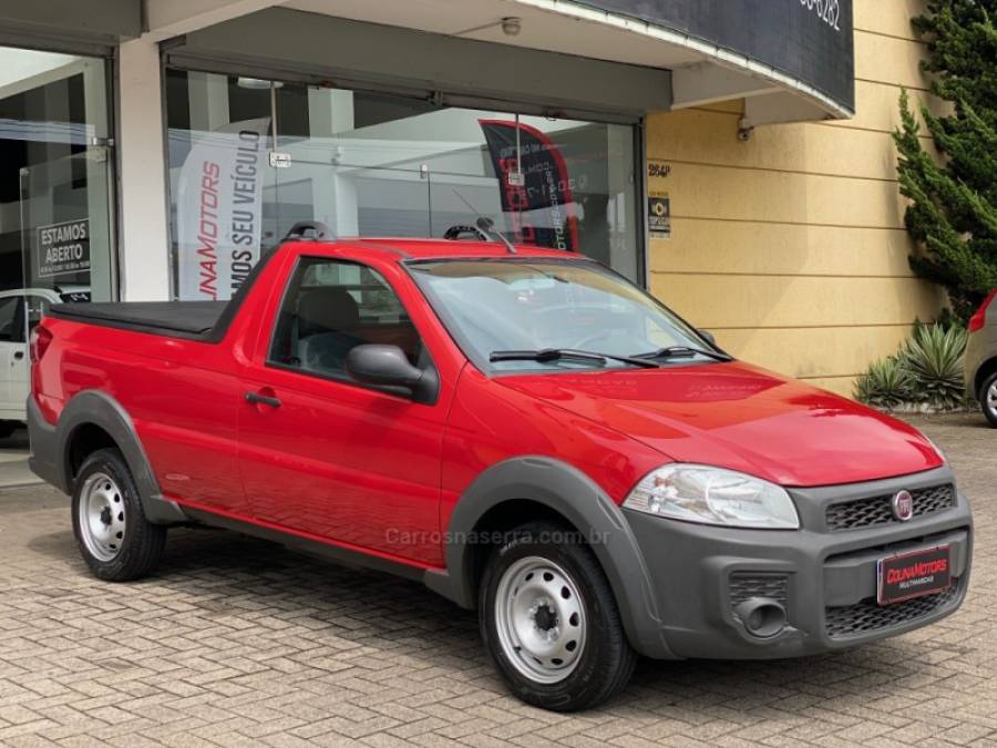 FIAT - STRADA - 2016/2016 - Vermelha - R$ 50.900,00