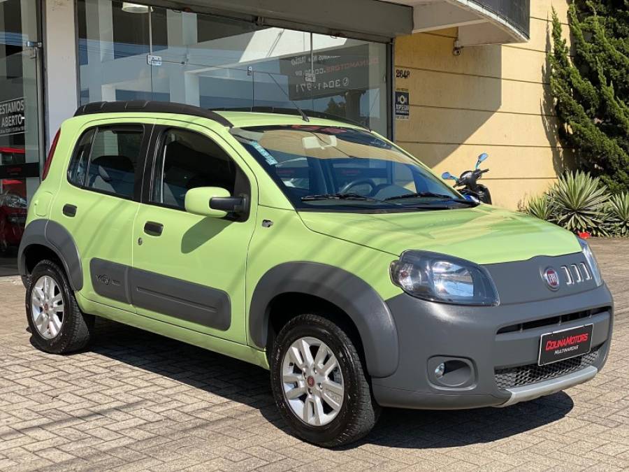 FIAT - UNO - 2011/2011 - Verde - R$ 34.900,00