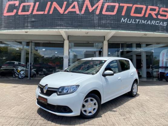 RENAULT - SANDERO - 2018/2018 - Branca - R$ 44.900,00