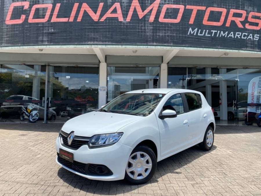 RENAULT - SANDERO - 2018/2018 - Branca - R$ 44.900,00