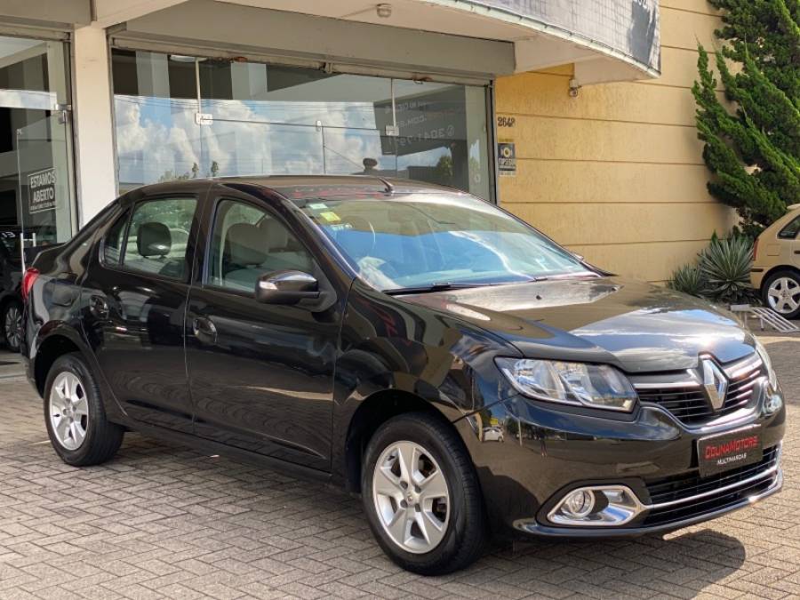 RENAULT - LOGAN - 2013/2014 - Preta - R$ 39.900,00