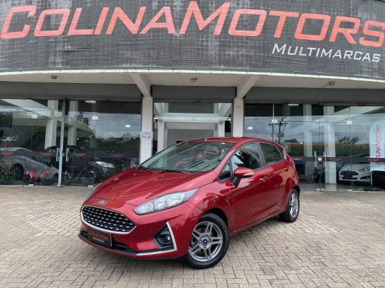 FORD - FIESTA - 2018/2019 - Vermelha - R$ 61.900,00