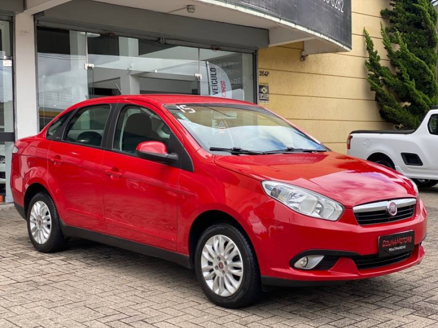 FIAT - GRAND SIENA - 2015/2015 - Vermelha - R$ 42.900,00