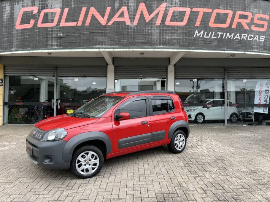 FIAT - UNO - 2014/2014 - Vermelha - R$ 35.900,00