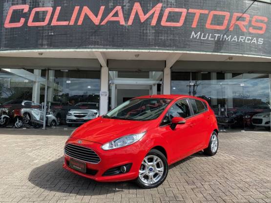 FORD - FIESTA - 2015/2015 - Vermelha - R$ 47.900,00