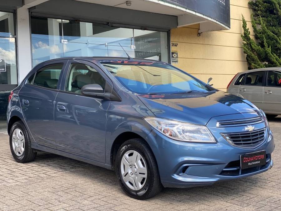 CHEVROLET - ONIX - 2014/2015 - Azul - R$ 46.900,00