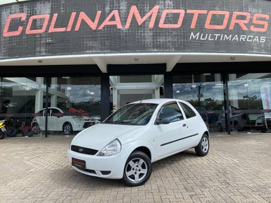 FORD - KA - 2004/2005 - Branca - R$ 18.900,00