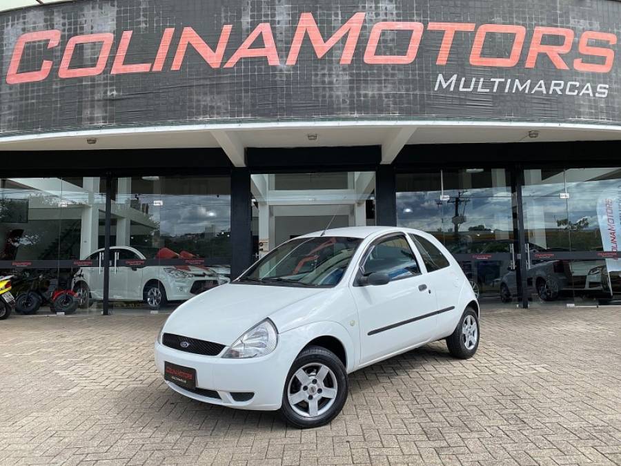 FORD - KA - 2004/2005 - Branca - R$ 19.900,00