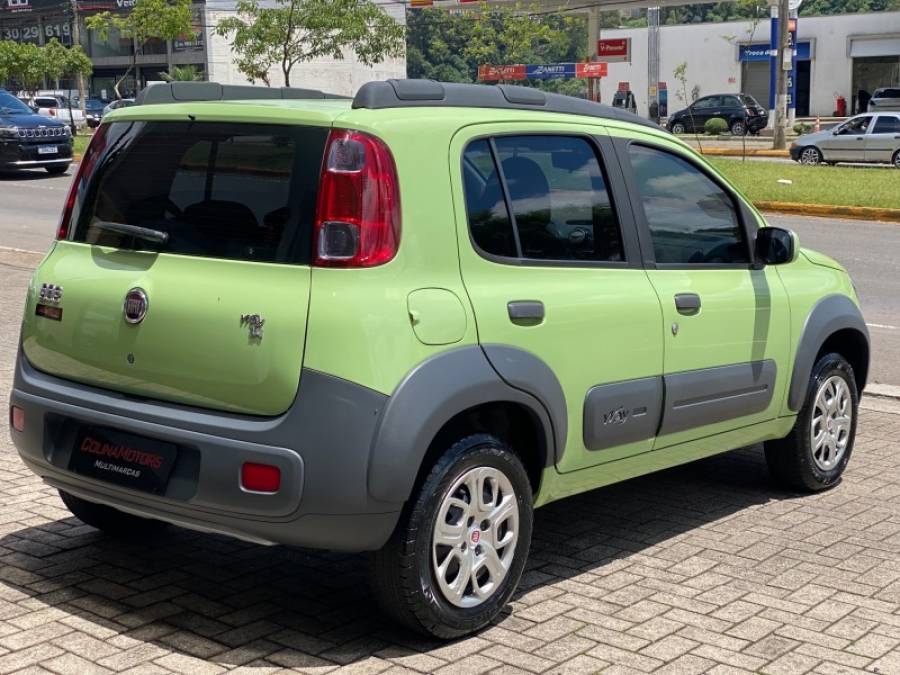 FIAT - UNO - 2011/2011 - Verde - R$ 37.900,00