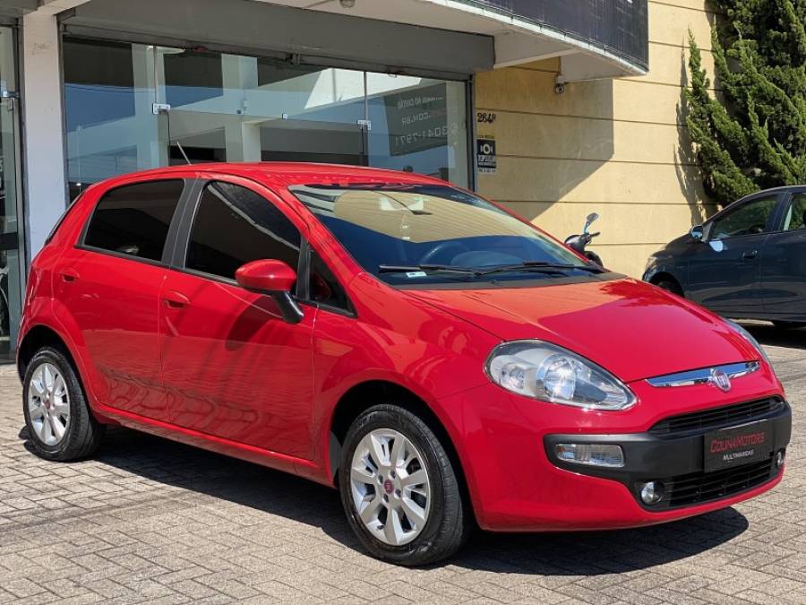 FIAT - PUNTO - 2013/2013 - Vermelha - R$ 39.900,00