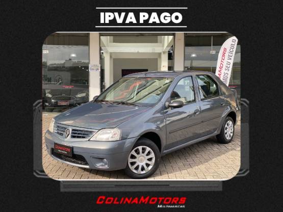 RENAULT - LOGAN - 2008/2008 - Cinza - R$ 25.900,00