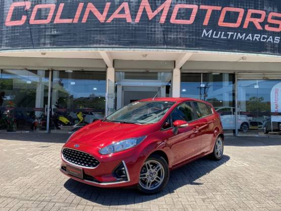 FORD - FIESTA - 2018/2019 - Vermelha - R$ 61.900,00