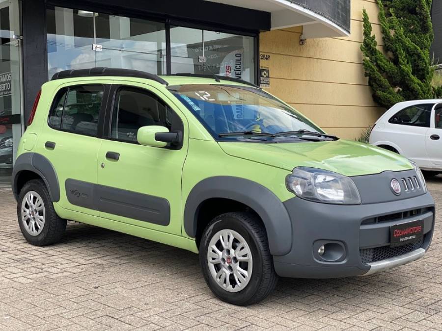 FIAT - UNO - 2012/2012 - Verde - R$ 36.900,00