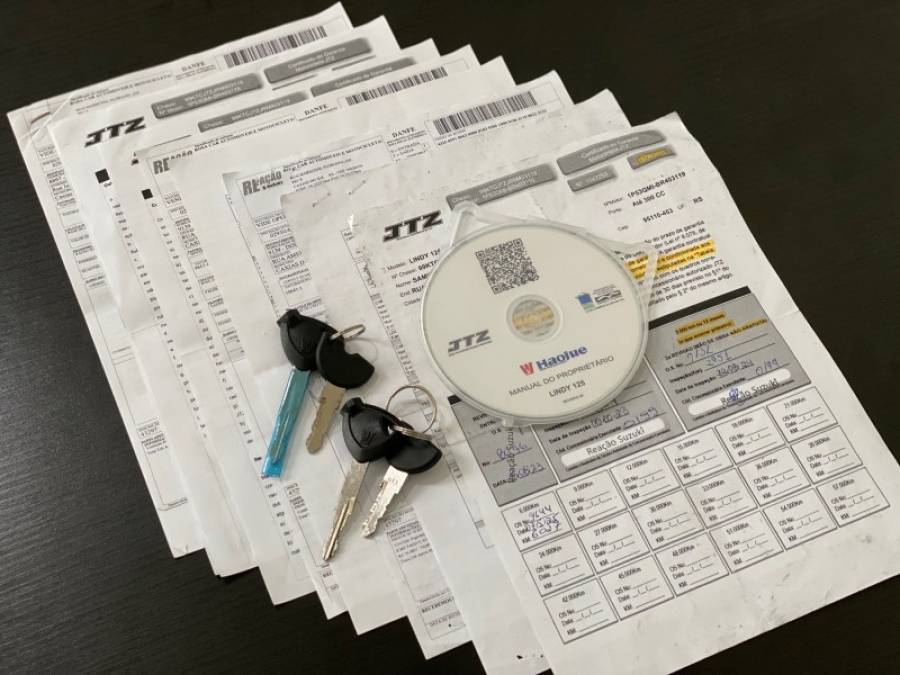 HAOJUE - LINDY - 2024/2024 - Branca - R$ 11.900,00