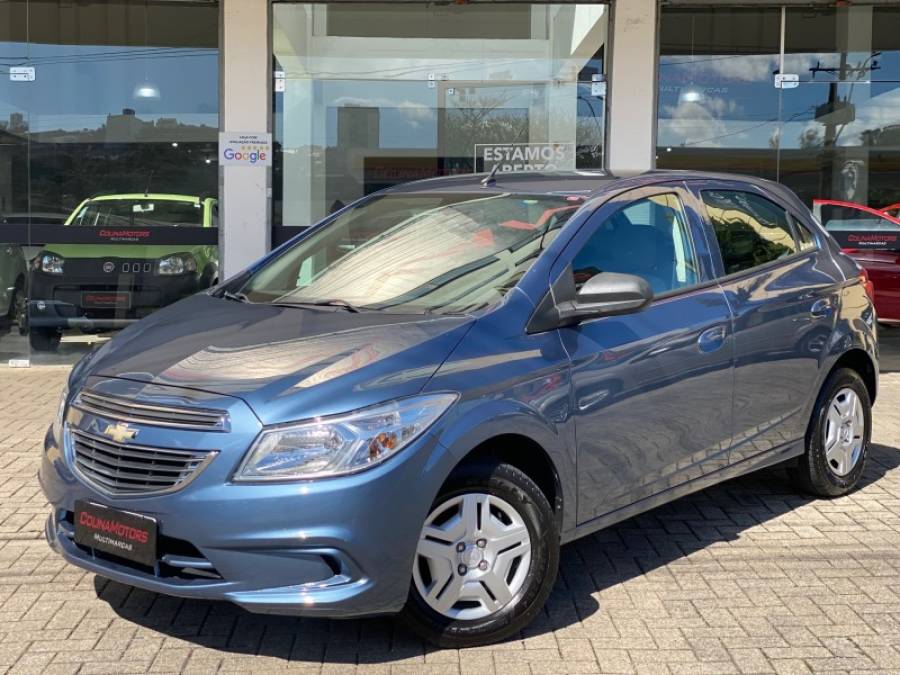 CHEVROLET - ONIX - 2014/2015 - Azul - R$ 46.900,00
