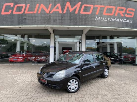 RENAULT - CLIO - 2008/2008 - Preta - R$ 24.900,00