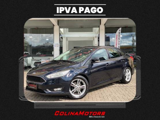 FORD - FOCUS - 2016/2016 - Preta - R$ 60.900,00