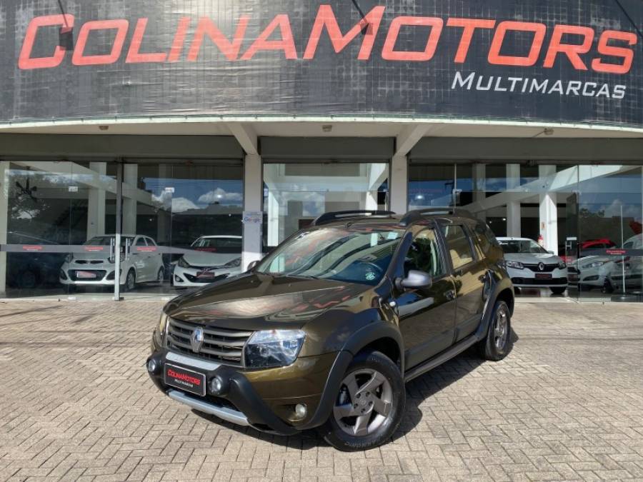 RENAULT - DUSTER - 2014/2015 - Verde - R$ 53.900,00
